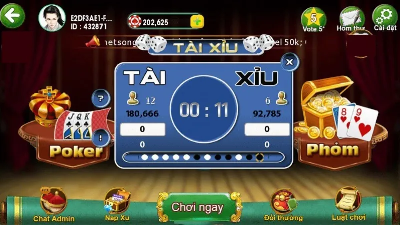 Kinh nghiệm chơi tài xỉu tại Vin88 cổng game tài xỉu